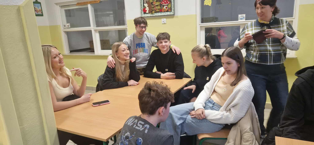 Spotkanie uczniów I LO i SOSW