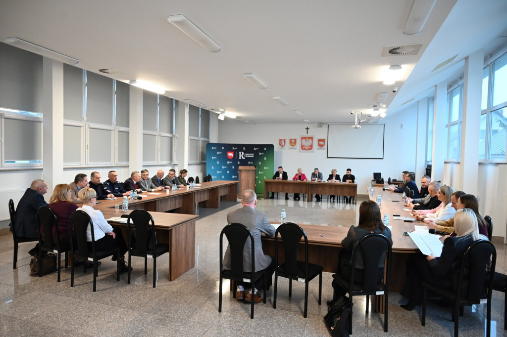 Posiedzenie Zespołu Zarządzania Kryzysowego