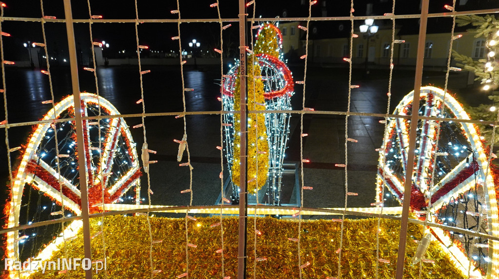 Świąteczne dekoracje w Radzyniu