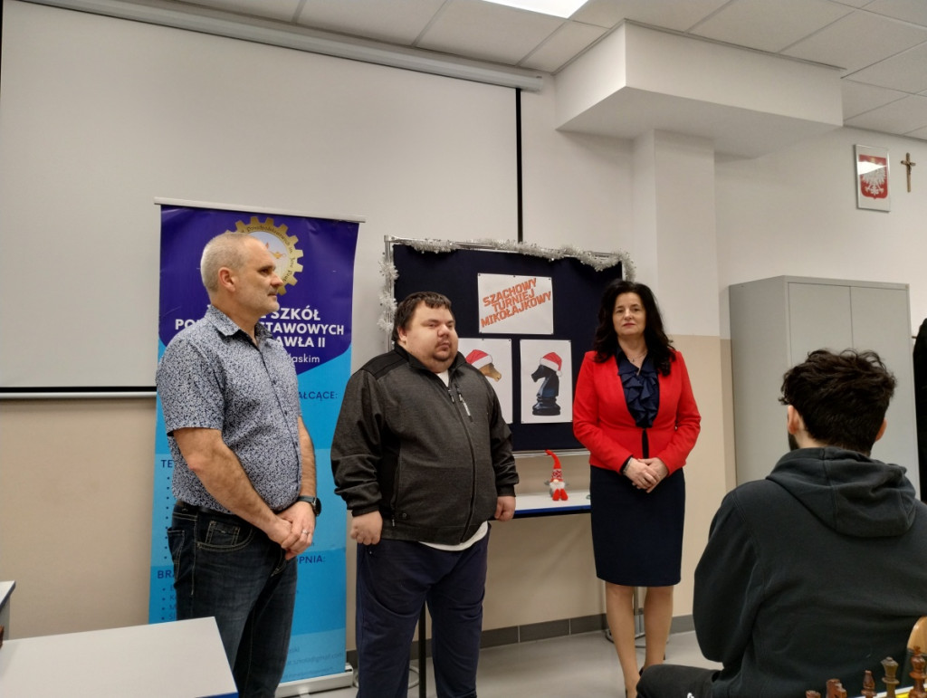 Mikołajkowy Turniej Szachowy w ZSP