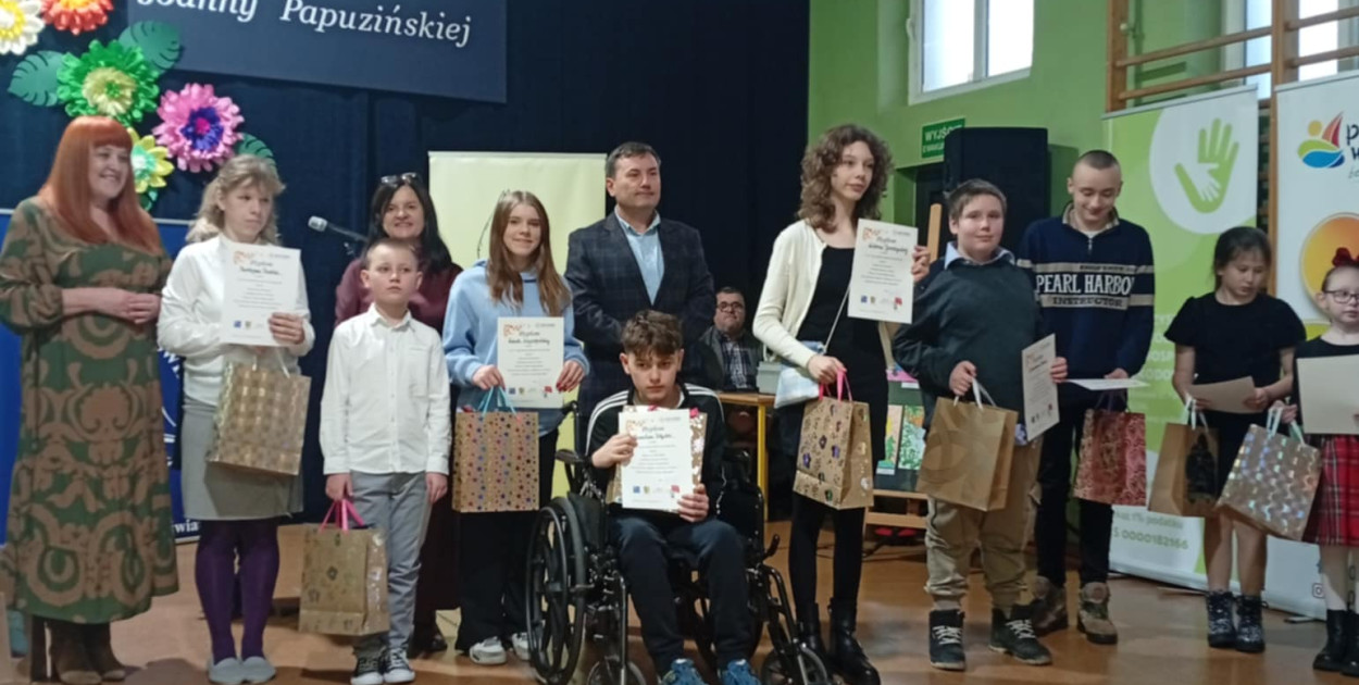 Uczniowie SOSW na konkursie recytatorskim