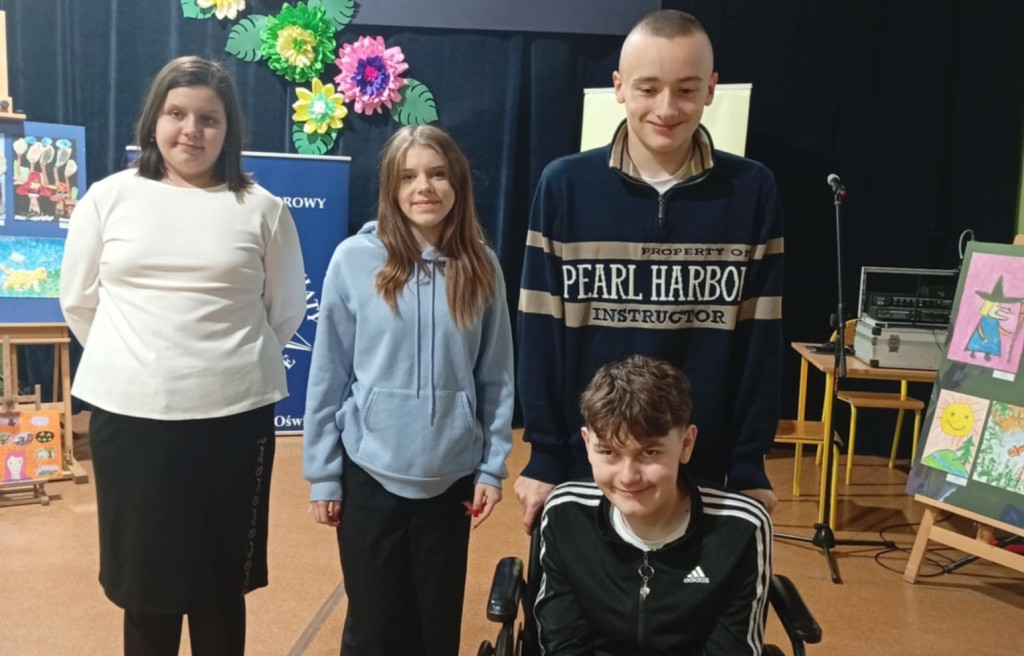 Uczniowie SOSW na konkursie recytatorskim