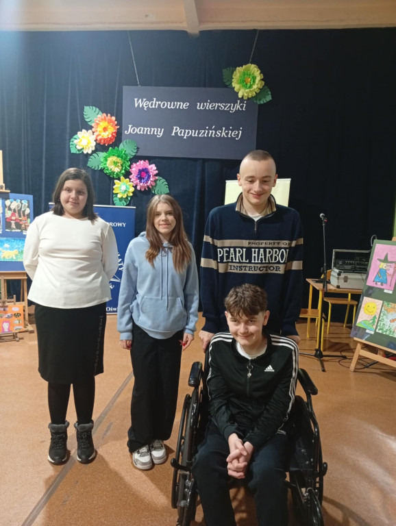 Uczniowie SOSW na konkursie recytatorskim