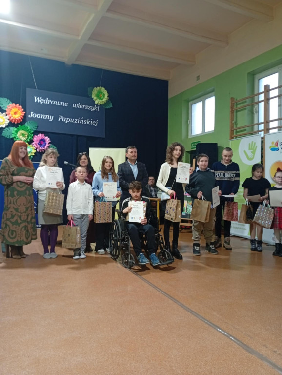 Uczniowie SOSW na konkursie recytatorskim