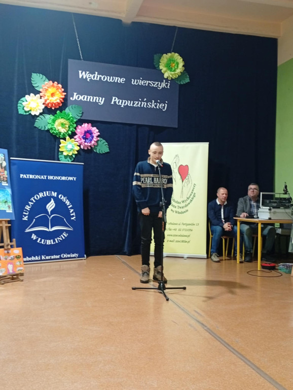Uczniowie SOSW na konkursie recytatorskim