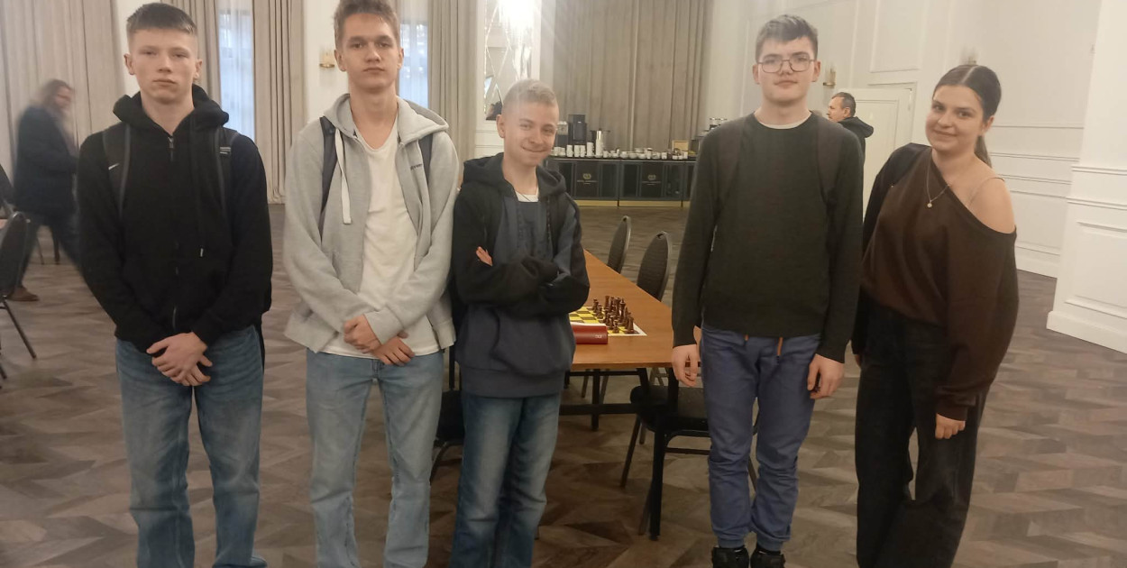 Uczniowie I LO na Licealiadzie szachowej