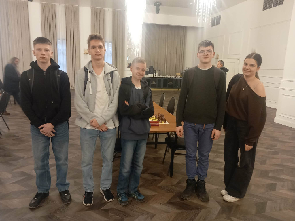 Uczniowie I LO na Licealiadzie szachowej