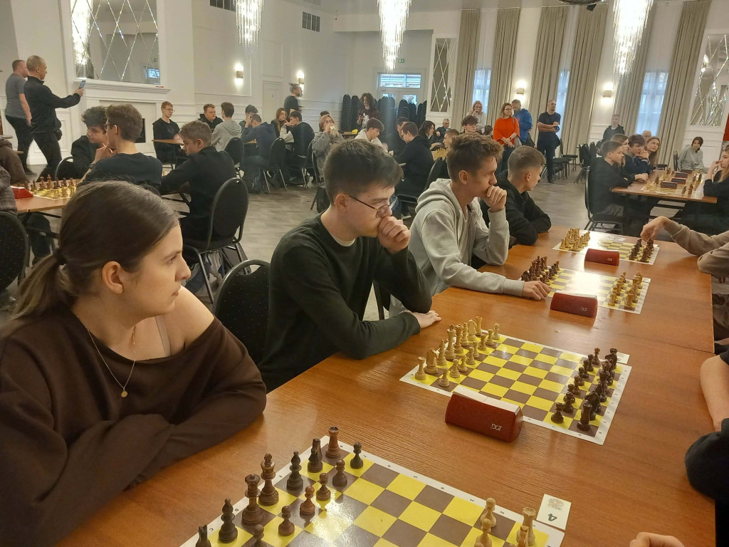 Uczniowie I LO na Licealiadzie szachowej