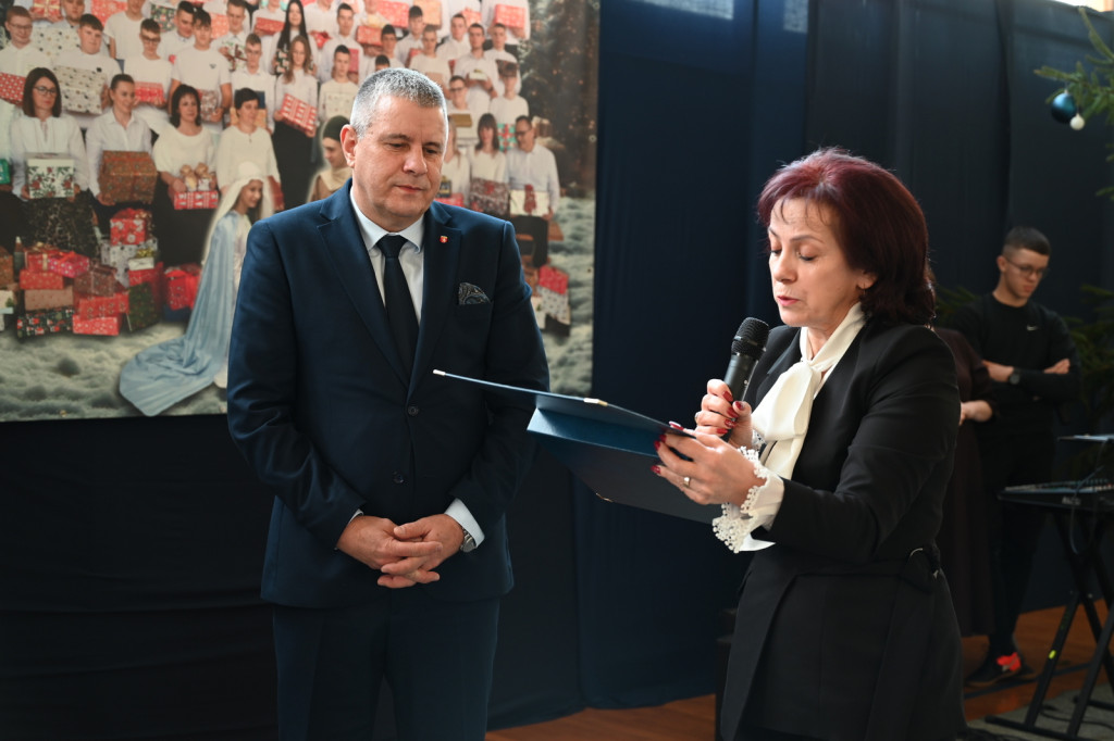 Spotkanie opłatkowe w ZSR w Woli Osowińskiej