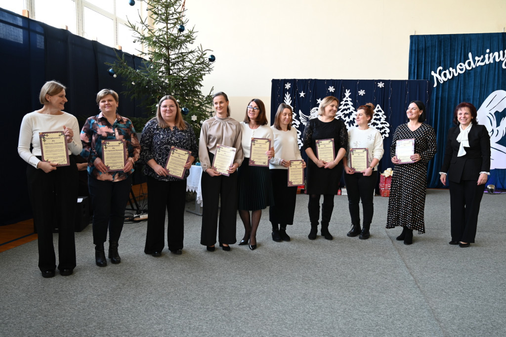 Spotkanie opłatkowe w ZSR w Woli Osowińskiej