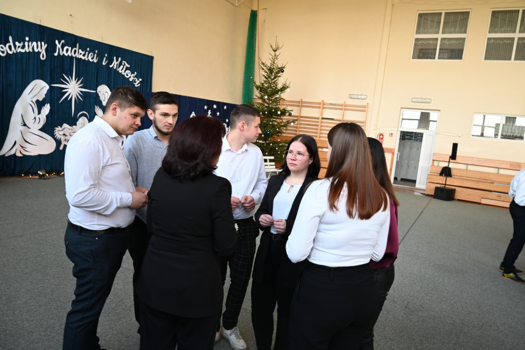 Spotkanie opłatkowe w ZSR w Woli Osowińskiej