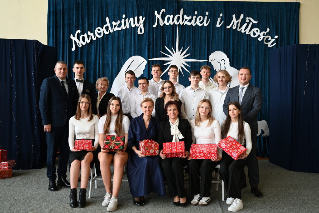 Spotkanie opłatkowe w ZSR w Woli Osowińskiej