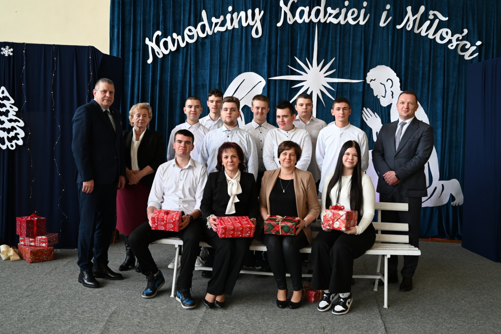 Spotkanie opłatkowe w ZSR w Woli Osowińskiej