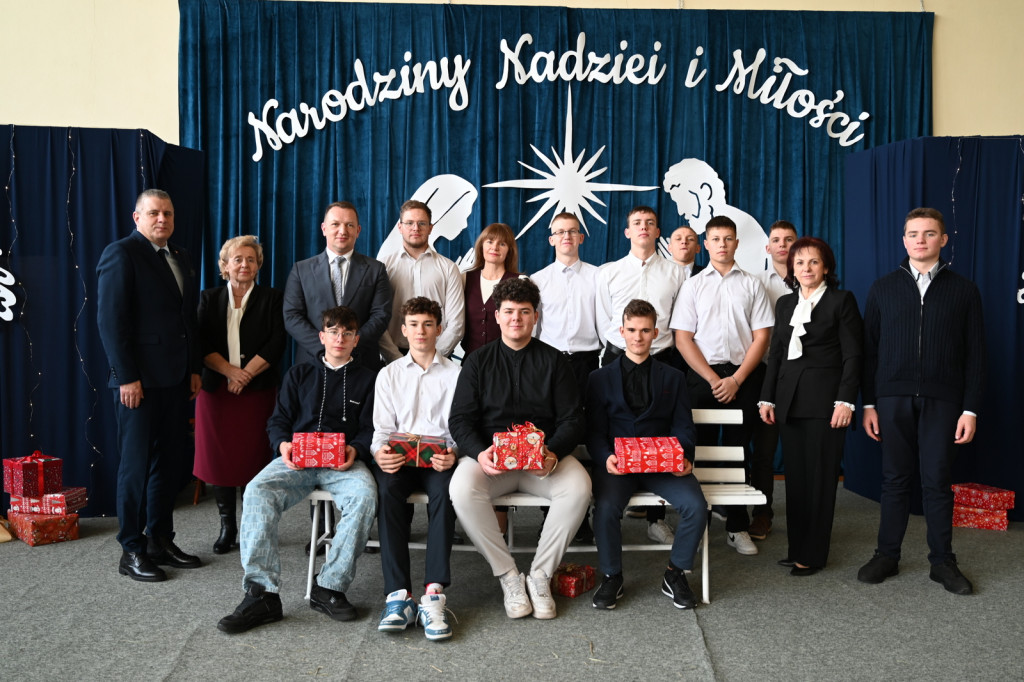 Spotkanie opłatkowe w ZSR w Woli Osowińskiej