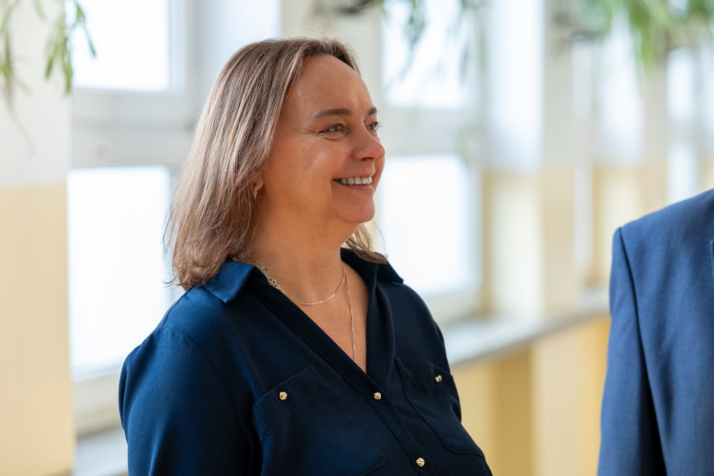 Odsłonięcie tablicy pamiątkowej w I LO