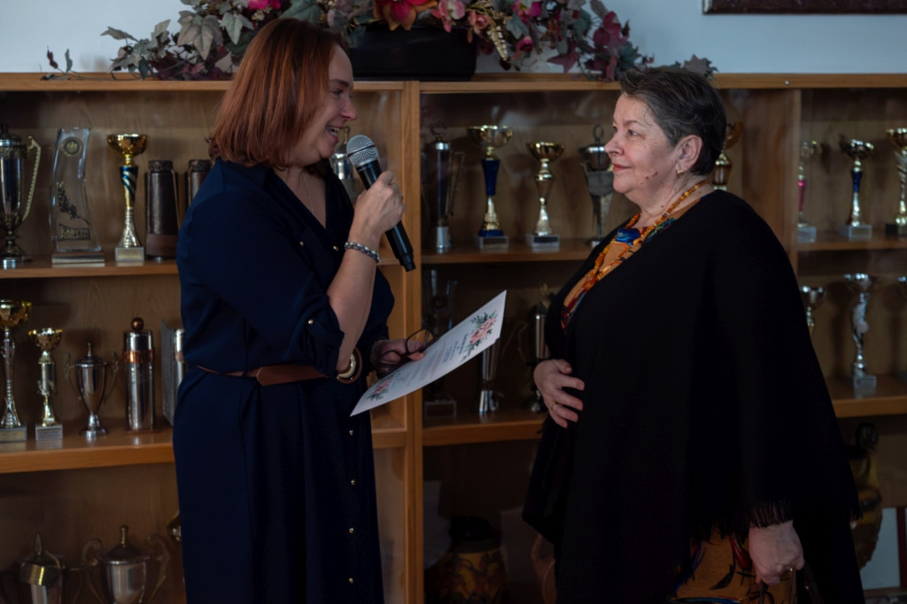 Odsłonięcie tablicy pamiątkowej w I LO