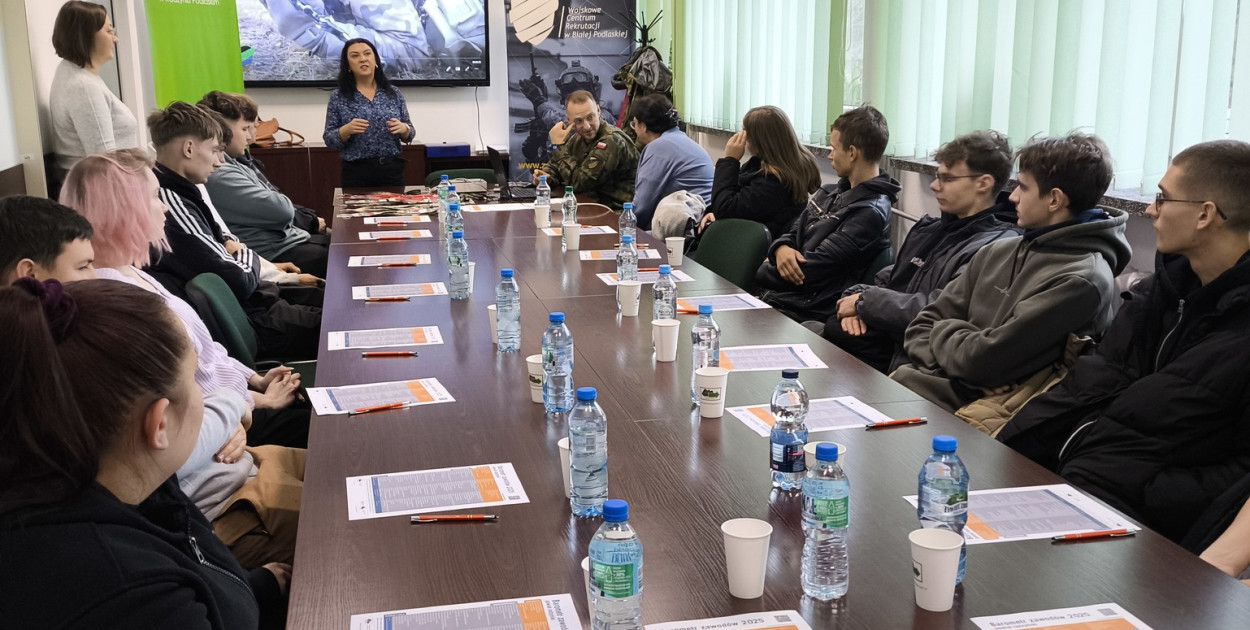 Spotkanie z przedstawicielami WCR w radzyńskim PUP