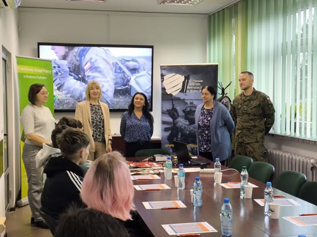 Spotkanie z przedstawicielami WCR w radzyńskim PUP