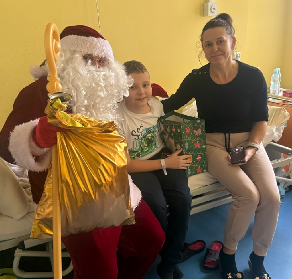Mikołaj w szpitalu