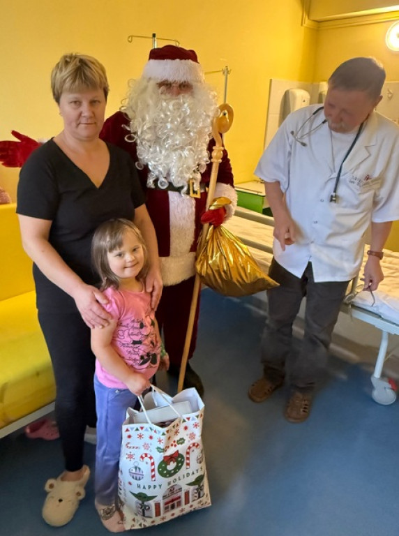 Mikołaj w szpitalu
