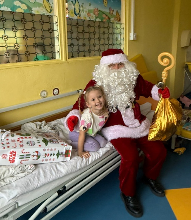Mikołaj w szpitalu