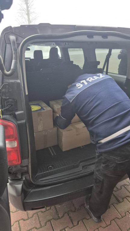 Udział strażaków w akcji charytatywnej