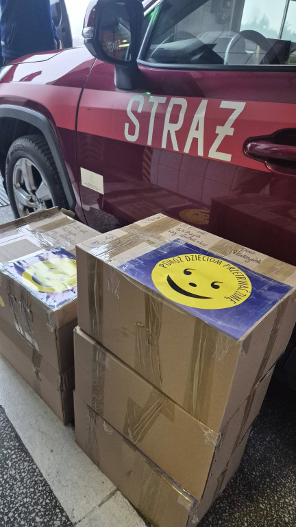 Udział strażaków w akcji charytatywnej