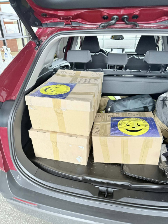 Udział strażaków w akcji charytatywnej