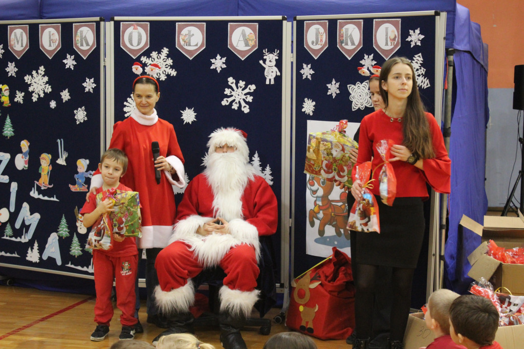 Mikołajki w SP w Komarówce Podlaskiej