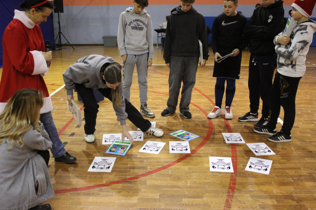 Mikołajki w SP w Komarówce Podlaskiej