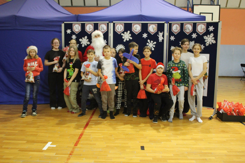 Mikołajki w SP w Komarówce Podlaskiej