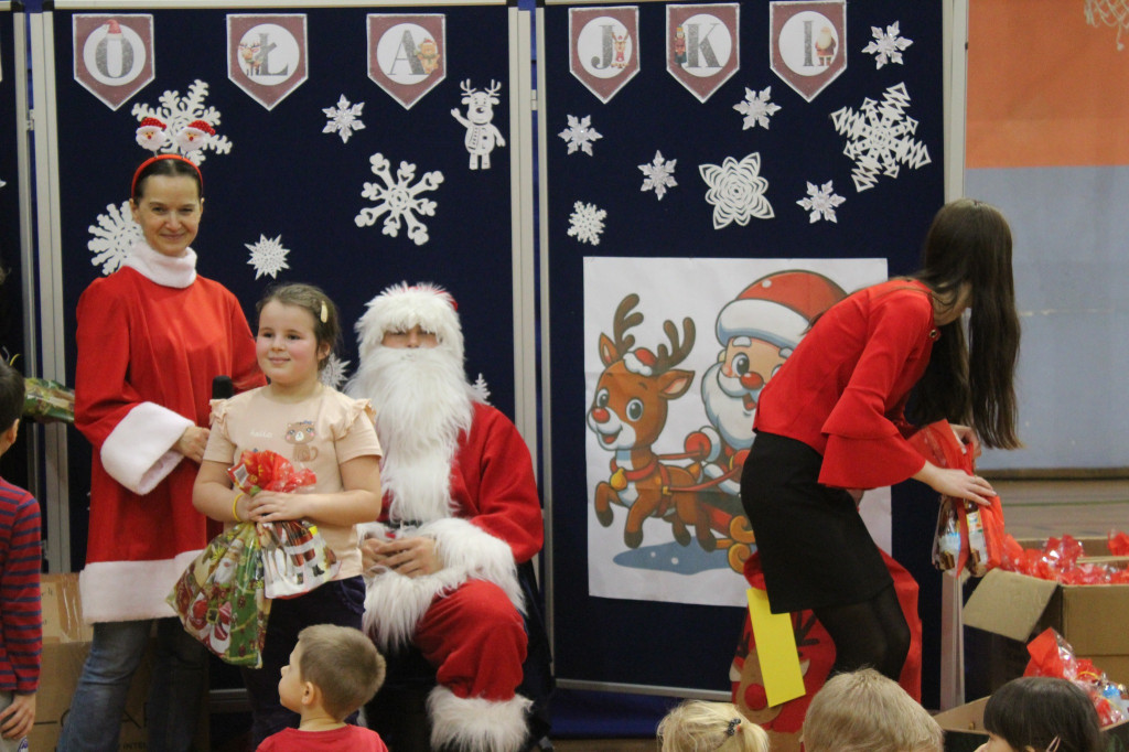 Mikołajki w SP w Komarówce Podlaskiej