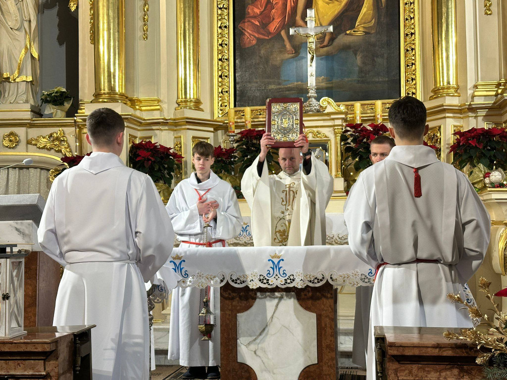 Pasterka w parafii Trójcy Św.