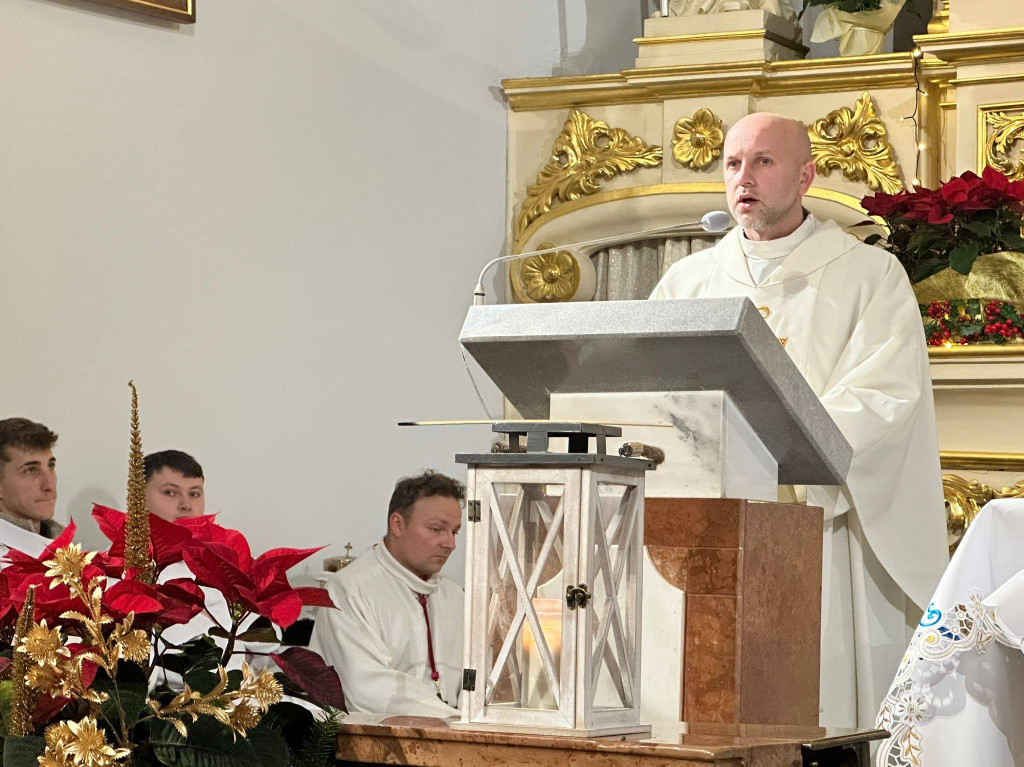 Pasterka w parafii Trójcy Św.