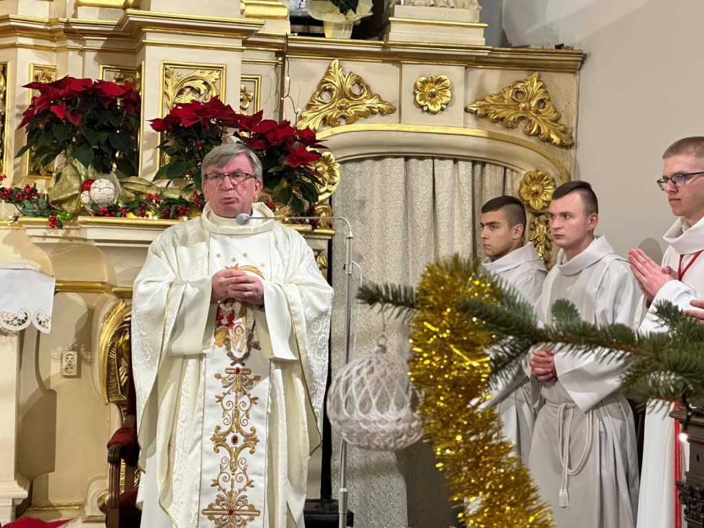 Pasterka w parafii Trójcy Św.