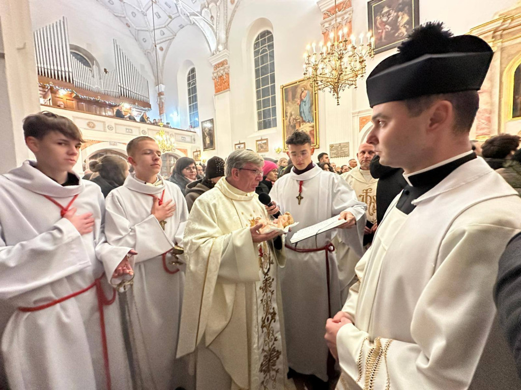 Pasterka w parafii Trójcy Św.