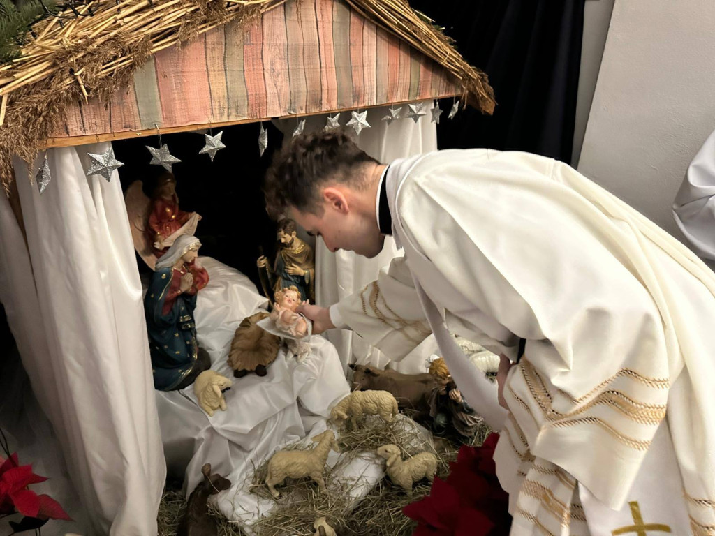 Pasterka w parafii Trójcy Św.