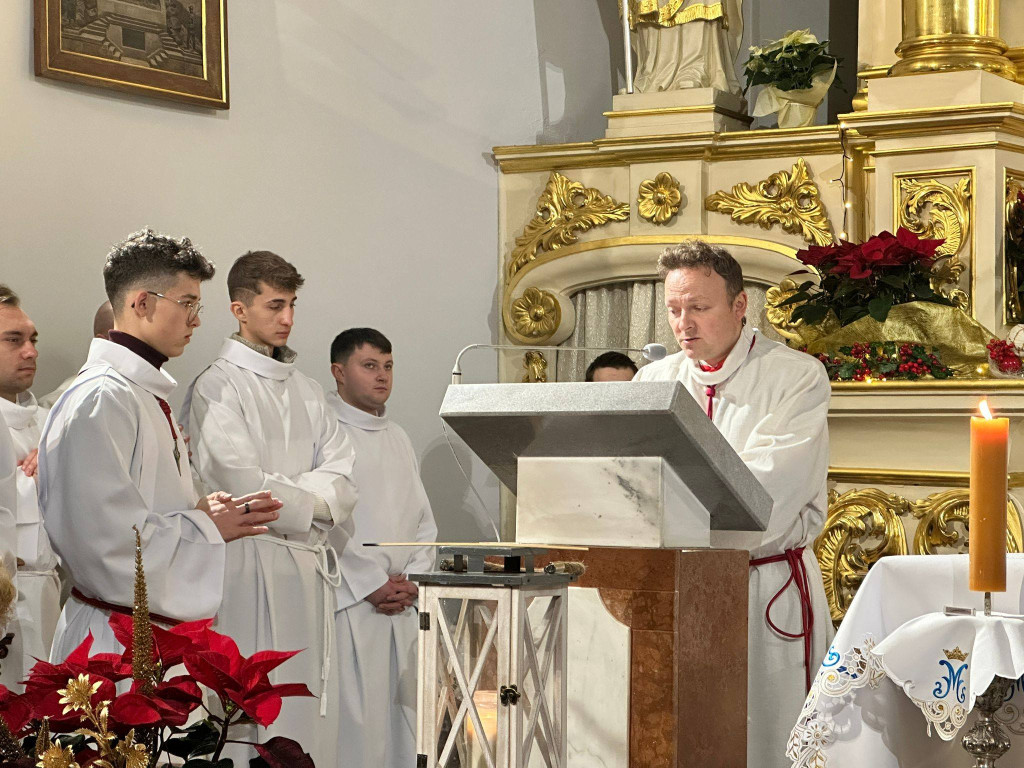 Pasterka w parafii Trójcy Św.