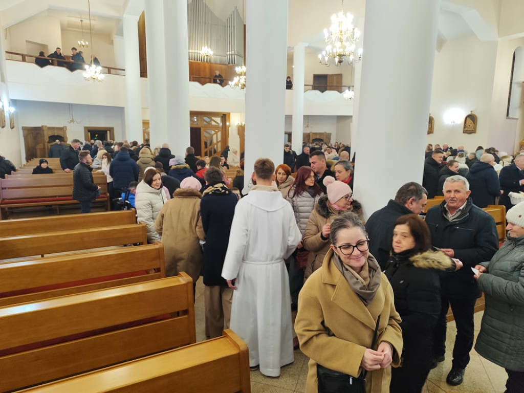 Pierwszy dzień Świąt w parafii św. Anny