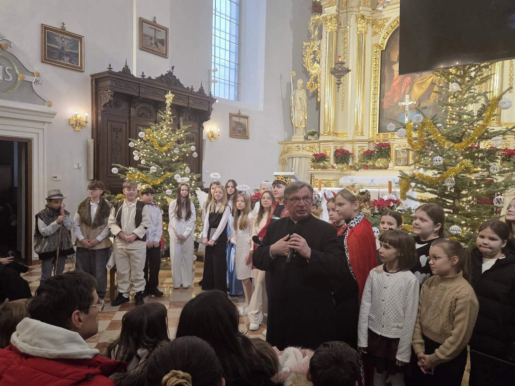 Jasełka w parafii Trójcy Św.