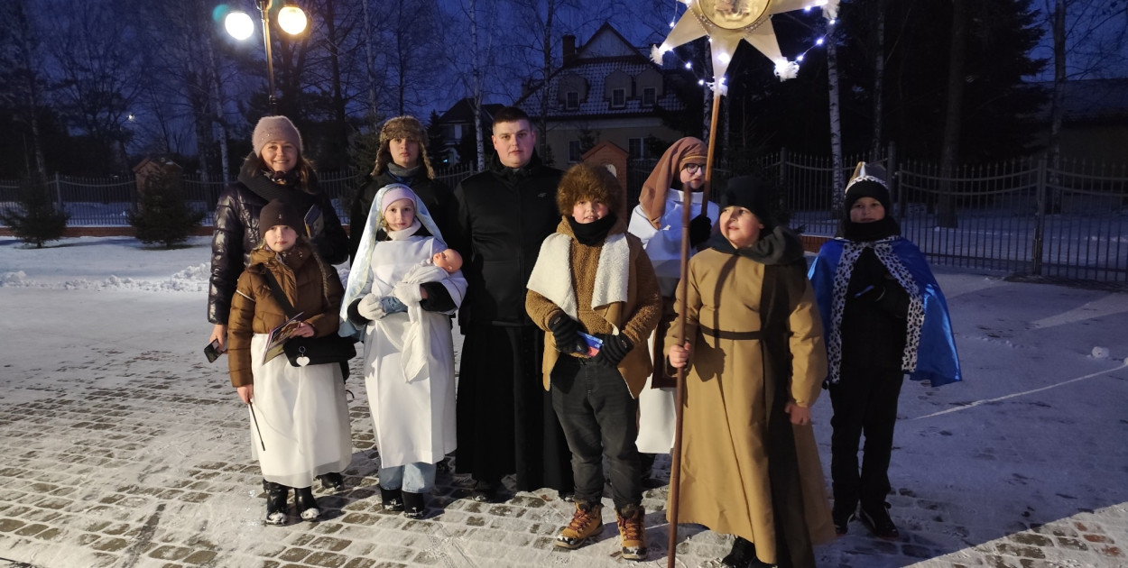 Kolędnicy misyjni w parafii św. Anny