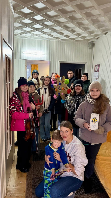 Kolędnicy misyjni w parafii św. Anny