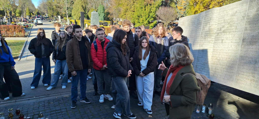 Wycieczka z I LO do Warszawy