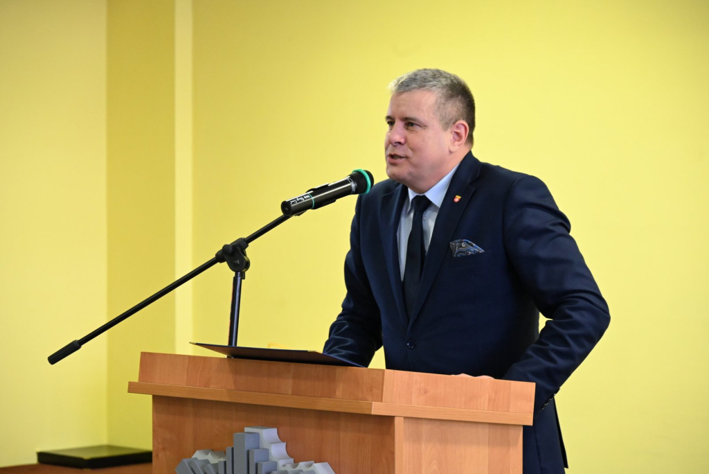 Pożegnanie komendanta policji w Radzyniu