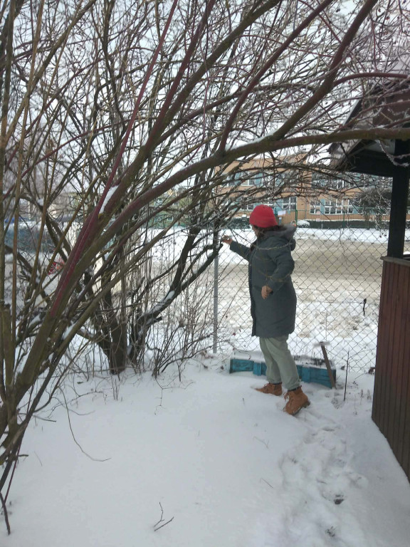 Warsztaty w SOSW z pracownicą Nadleśnictwa