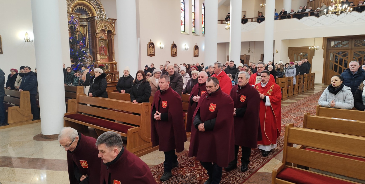 Uroczystość przed odpustem w kościele BMP