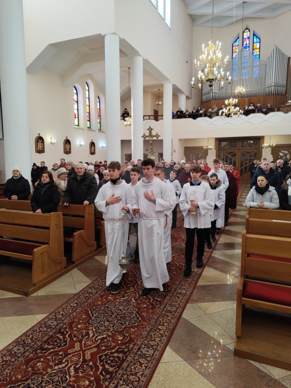 Uroczystość przed odpustem w kościele BMP