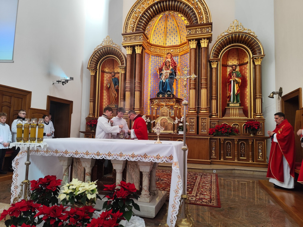 Uroczystość przed odpustem w kościele BMP