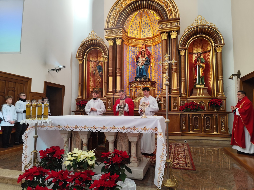 Uroczystość przed odpustem w kościele BMP