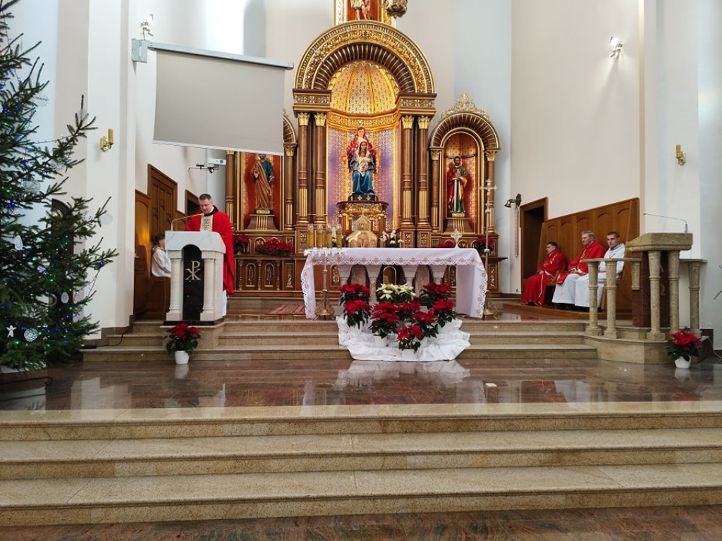 Uroczystość przed odpustem w kościele BMP